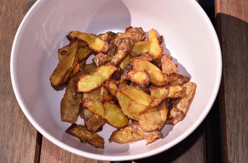 Kartoffelschalen-Chips – Zero Waste
