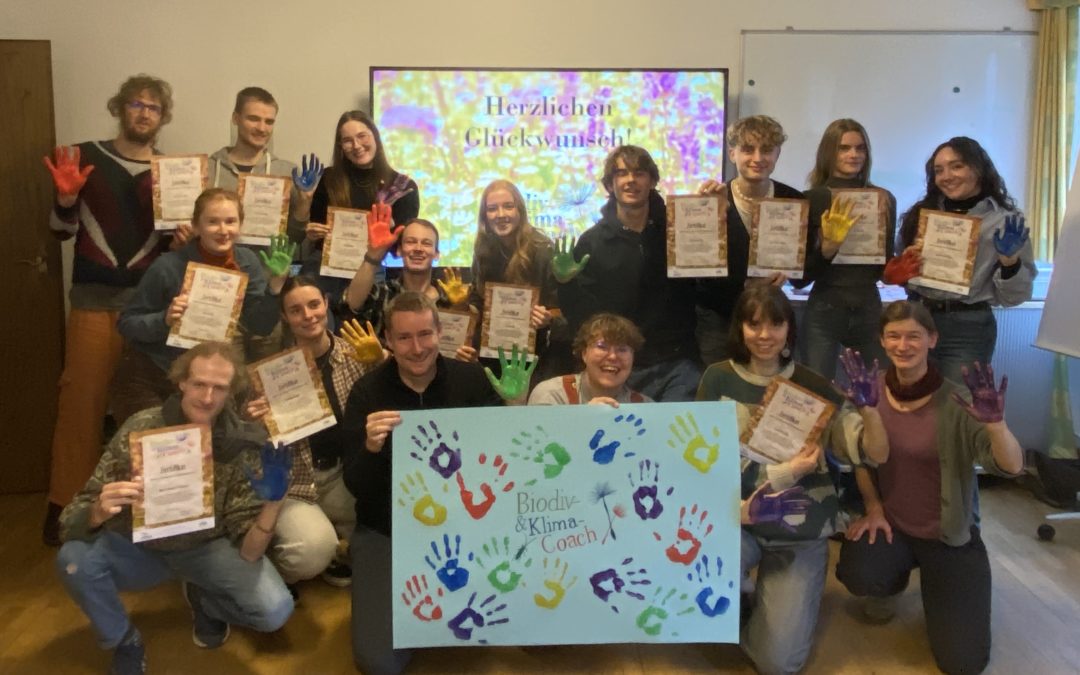 Gemeinsam stark für Klima und Artenvielfalt – NABU-Station Münsterland zeichnet neue Biodiversitäts- und Klima-Coaches aus